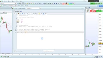 Types of variables - Programming with ProRealTime