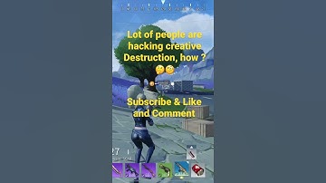 Lot of people are hacking Creative Destruction, how? 🤔🧐