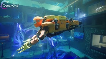 Underwater Robot OceanOne at Deep Dive Dubai