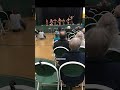The Wildcat Cheerleaders of Bethel Youth Sports hype up Town Meeting Day voters