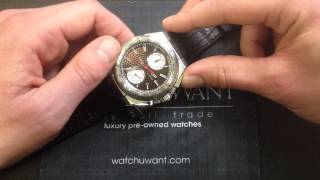 IWC Ingenieur Chronograph Silberpfeil 3785-11 Luxury Watch Review - YouTube