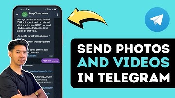 How To Send Photos & Videos In Telegram
