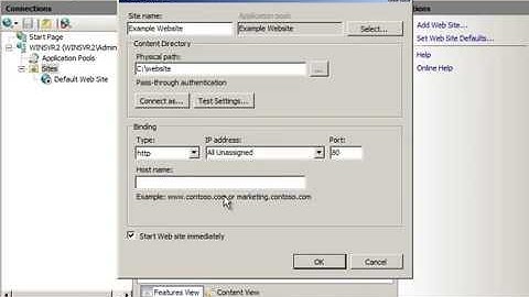 Configuring IIS 7 in Windows Server 2008 R2 - CpocLab - Networking training in Live environment.