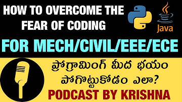 HOW TO OVERCOME THE FEAR OF CODING FOR MECH/CIVIL/ECE/EEE || Krishna Talkz || Frontlines Media