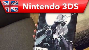 Bravely Second: End Layer - Artbook Sneak Peek (Nintendo 3DS)