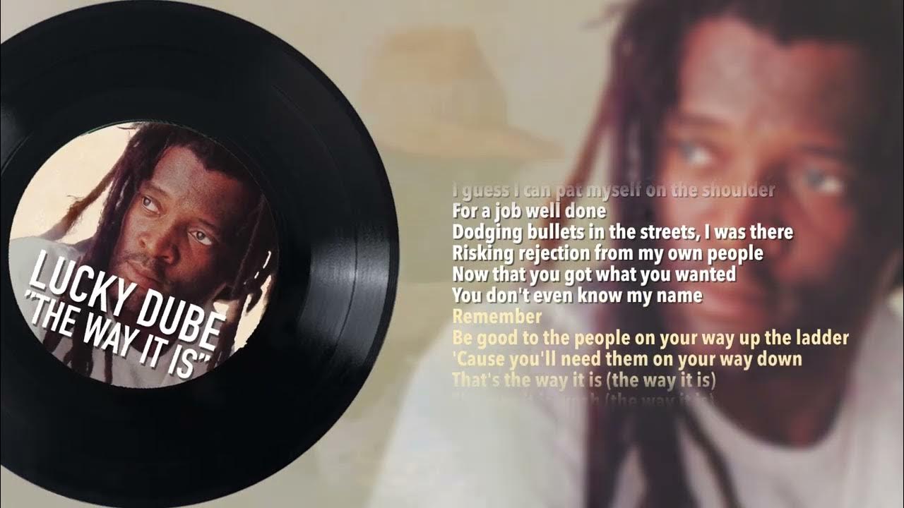 Lucky dube the way it is official lyric video youtube