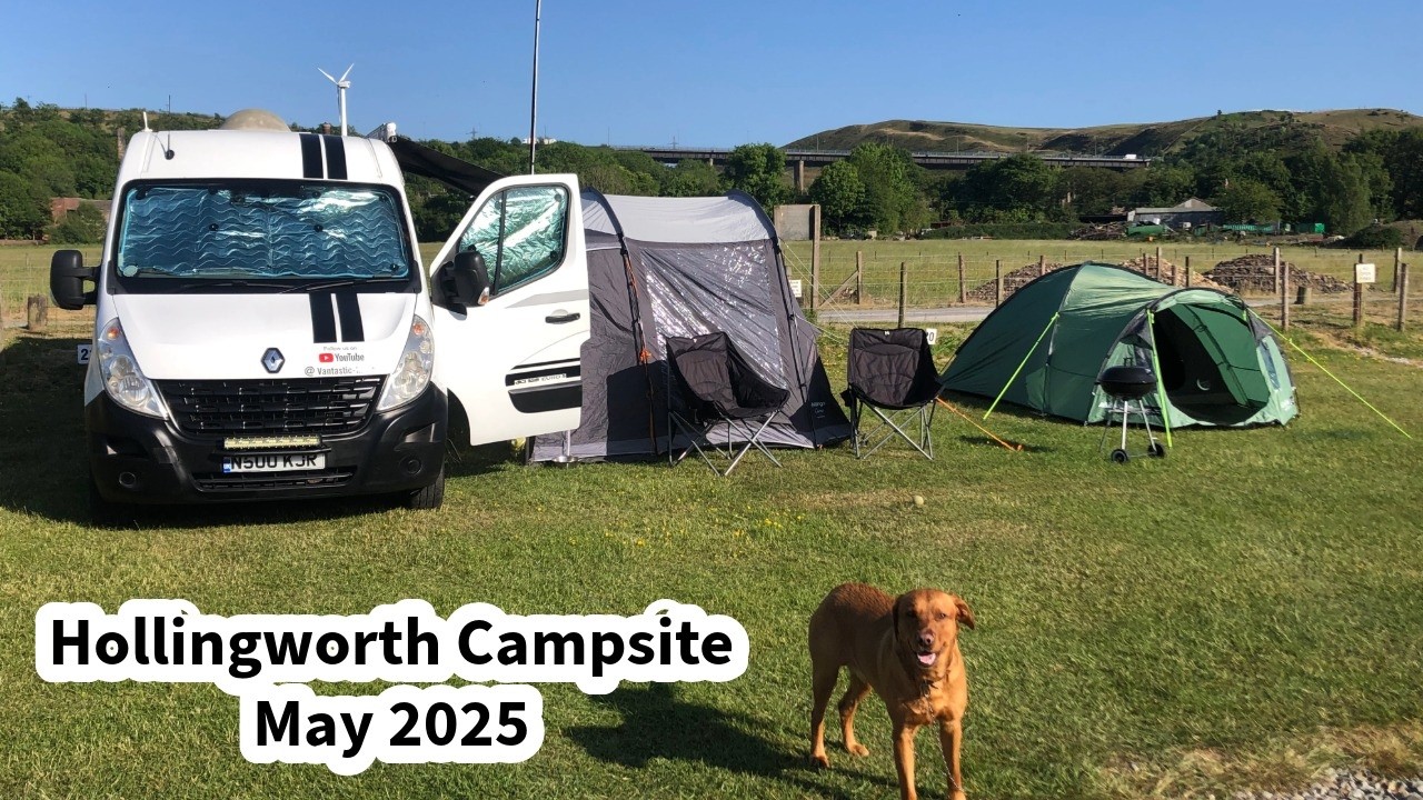 Hollingworth Campsite  May 2025 ,Footage we thought we lost