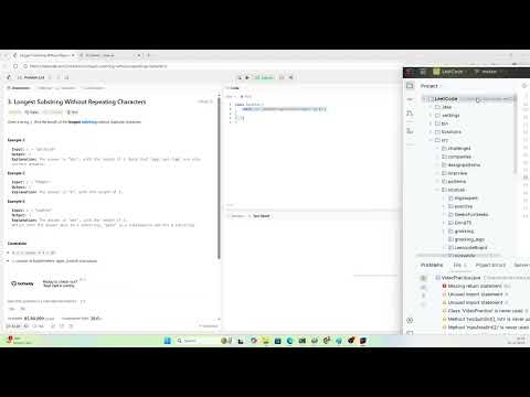 LeetCode 3 – Longest Substring Without Repeating Characters