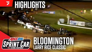 𝑯𝑰𝑮𝑯𝑳𝑰𝑮𝑯𝑻𝑺: USAC AMSOIL National Sprints | Bloomington Speedway | Larry Rice Classic | May 10, 2024