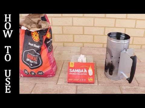 How To Use A Charcoal Chimney Fire Starter / Tool Man Dan