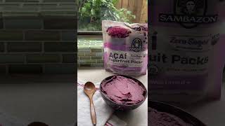 SAMBAZON Açaí | Fair Trade Smoothie Bowl | Unsweetened Açaí Packs