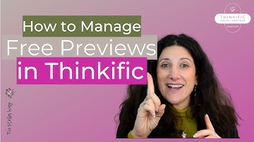 Create a Free Preview for your Online Course in Thinkific