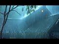 Sleep Instantly with Heavy Rain &amp; Rolling Thunder on a Rusty Tin Roof Deep in the Forest at Night