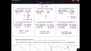 CALC U2 1 AVG ROC and Local Linearity