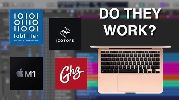 Ultimate Plugin Test - Rosetta Logic Pro on M1 MacBook Air