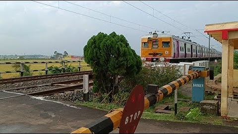 New Printed Duplicate Medha EMU Local Train Dangerous & Furious Moving Out Railgate