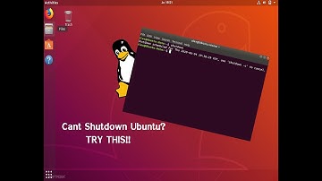 Terminal shutdown - Ubuntu 18.04 LTS