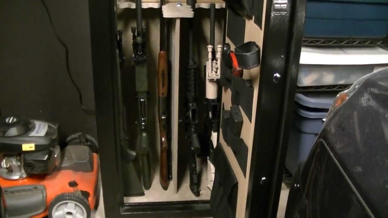 How To Bolt A Gun Safe To The Floor Youtube