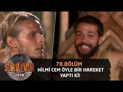 Hilmi Cem'in yaptığı hareket kahkaha krizine neden oldu! | 78.Bölüm | Survivor 2018