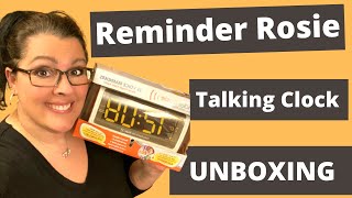 Reminder Rosie Talking Clock Unboxing