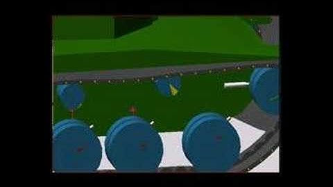 ADAMS Tracked Vehicle Toolkit Video