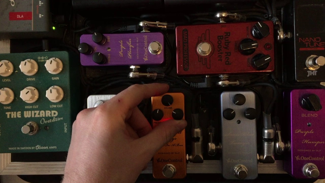 One Control Fluorescent Orange AIAB demo - YouTube