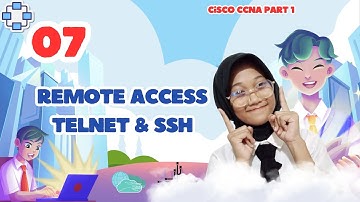 🔗(07) Cara konfigurasi Telnet & SSH pada router & switch Cisco? : Penjelasan lengkap
