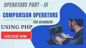 Operators in PHP Part - III   #phptutorialforbeginners
