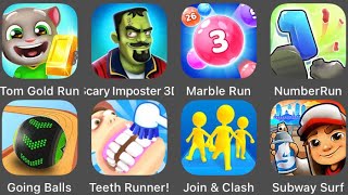 Marble Run,Subway Surfers,Going Balls,Scary Imposter 3D,Join & Clash,Number Run,Tom Gold Run screenshot 5