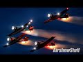 Aeroshell aerobatic team twilight show  sun n fun 2021