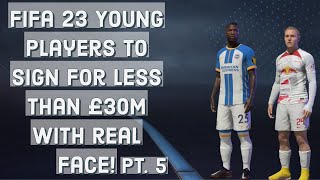 FIFA 23 | All Young players to sign for less than £30m with real face!! Pt. 5 (CDM)