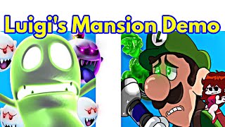Friday Night Funkin Vs Luigis Mansion Demo Super Mario Bros Fnfmoddemo Cover