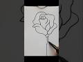 Rose drawing easy #drawing #workingartist #art #artistjaydeep #viral #trending #shorts