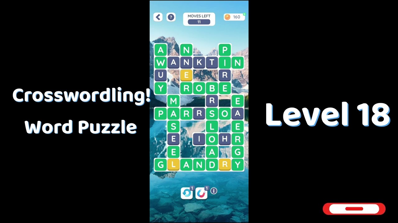 🧩 Crosswordling Level 18 Answers | Word Puzzle Game 🧠 | Go Answer