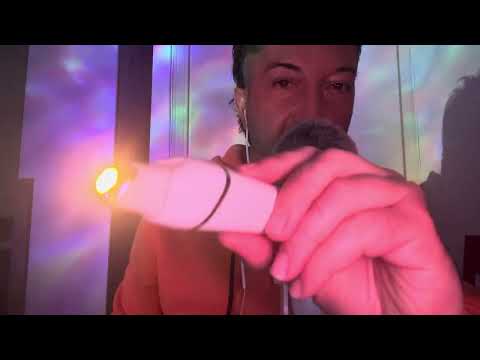 ASMR TI TOLGO ENERGIA NEGATIVA!! E TI MASSAGGIO CON LUCE ENERGETICA 