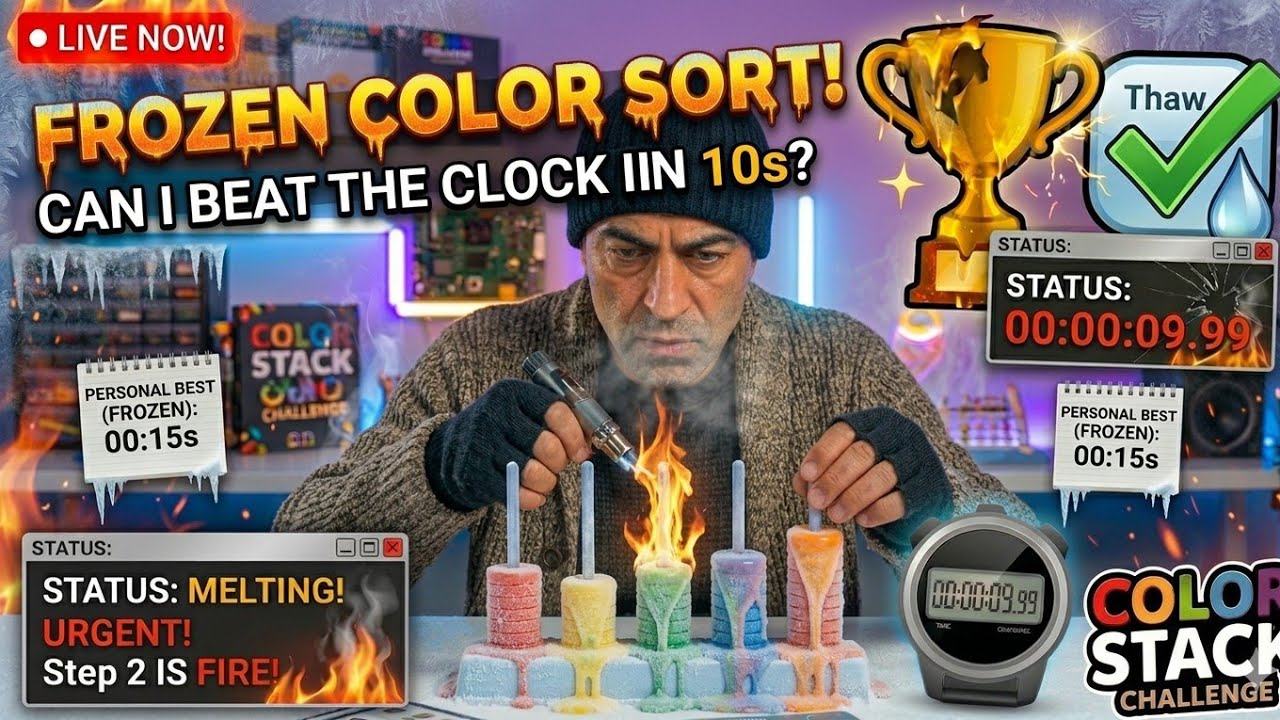 NEW Color Stack CHALLENGE Solo Best! Hack infinite speed? LIVE ⚡🔑 - YouTube