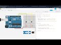 Servo Button Controller in Tinkercad