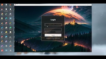 Glassmorphism Login Form using Delphi VCL