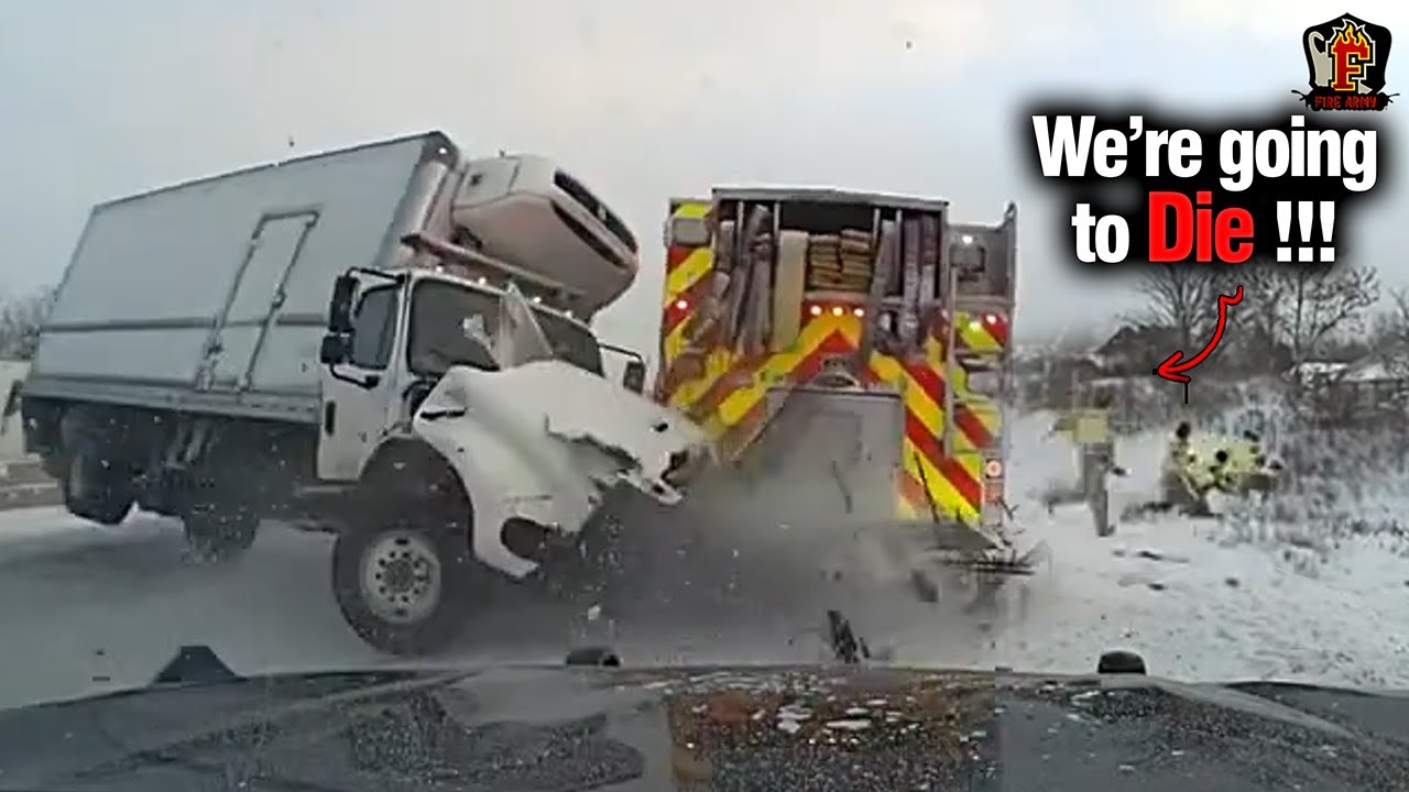 INCREDIBLE Moments Fire Rescues Caught on Camera | BEST OF The Month #3