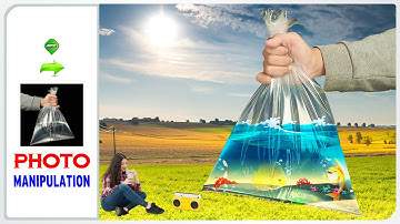 Photo Manipulation | Corel Draw x7 Uses of Transparency Tool