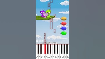 How many balloons will pop? Part 2 | Sprunki #meme #sprunki (@PADLOTOON) - Octave Piano Tutorial