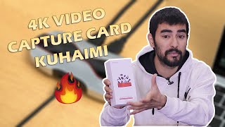 4K Video Capture Card, KUHAIMI Pubg Mobile Livestreaming | Hindi