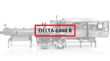 The IMA Ilapak packaging machine Delta 6000 R for tortillas in re-closable pillow bag