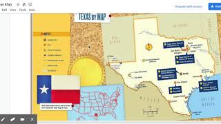 Texas map - google docs