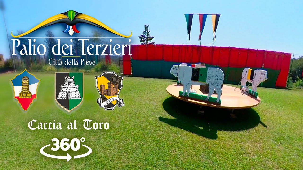 Caccia al Toro 360° - Palio dei Terzieri Città della Pieve 2024