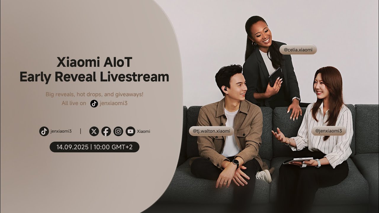 Xiaomi AIoT Early Reveal Livestream