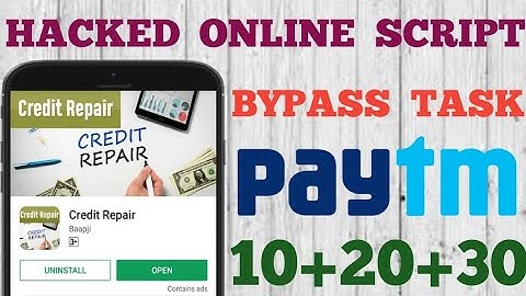 CREDIT REPAIR HACKED ONLINE SCRIPT BYPASS TASK IN TAMIL