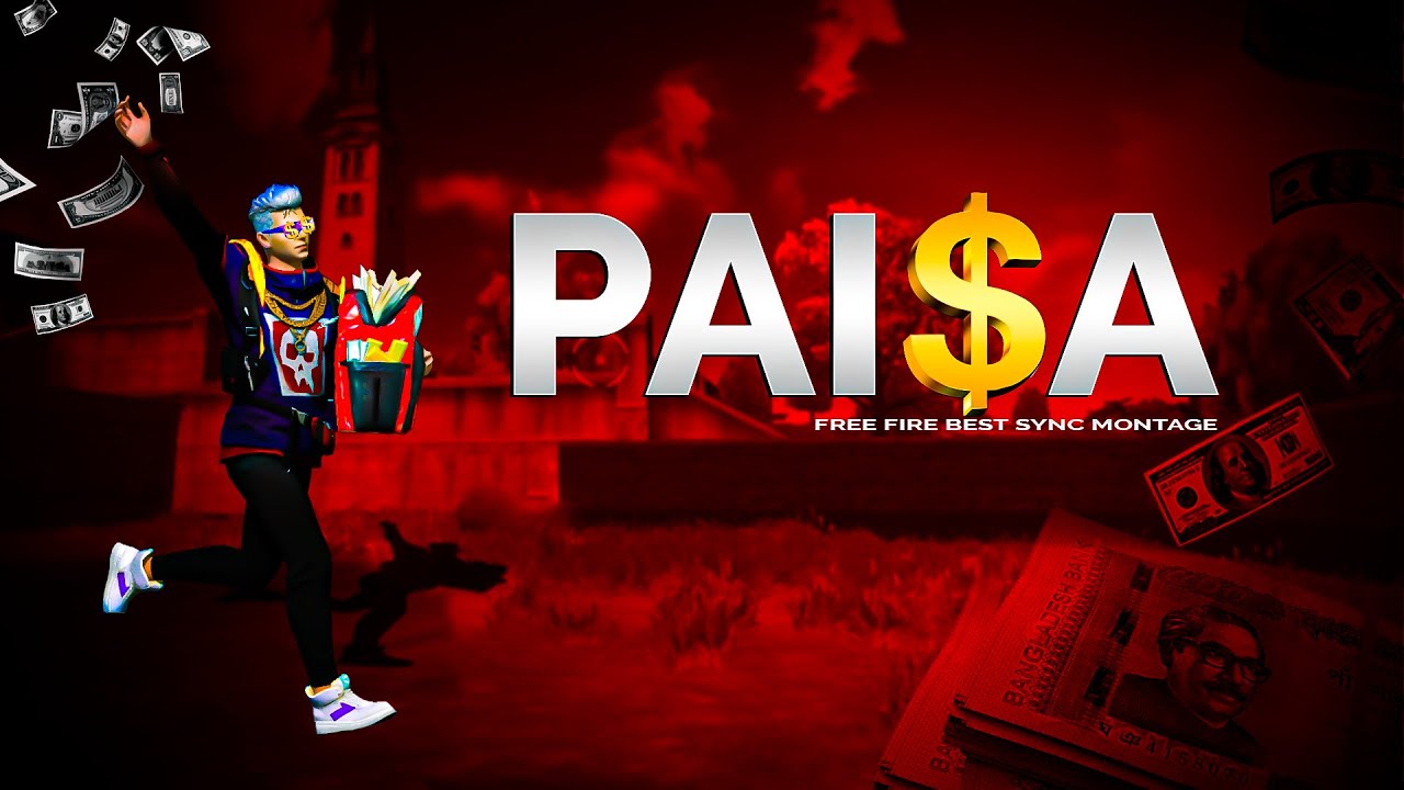 Paisa || Free Fire Beat Sync Montage || By Sph Gaming 