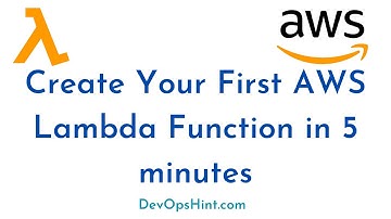 Create Your First AWS Lambda Function in 5 minutes | AWS Lambda Tutorial | Language Supports Lambda