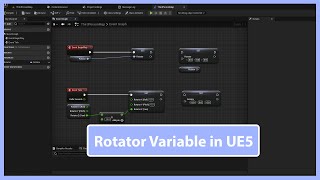 Rotator Variable use in Unreal Engine 5
